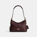 Coach Outlet Laurel Shoulder Bag 22 With Buckles In Signature Canvas
