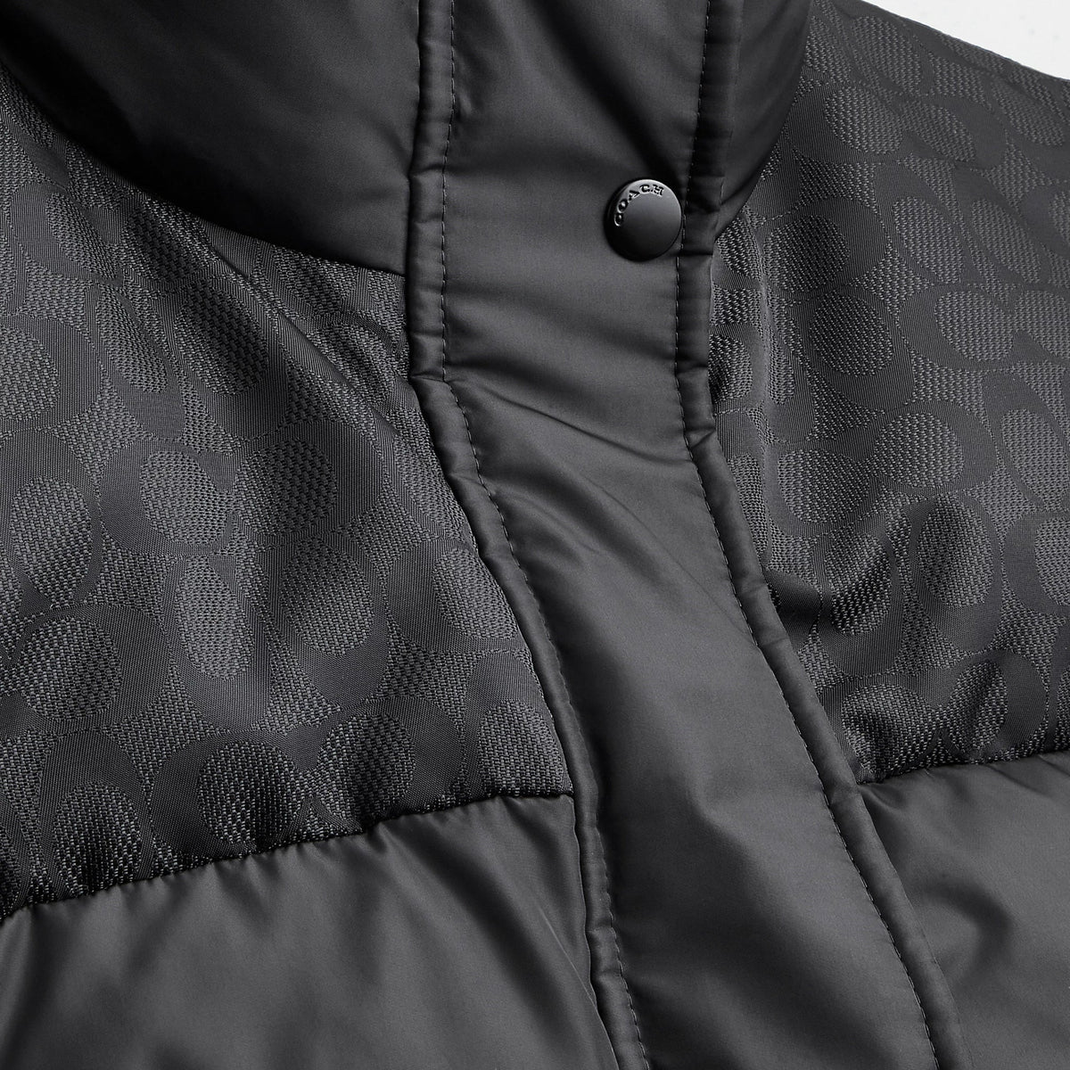 Coach Outlet Signature Cropped Puffer