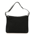 Monogram Shoulder Bag  Black