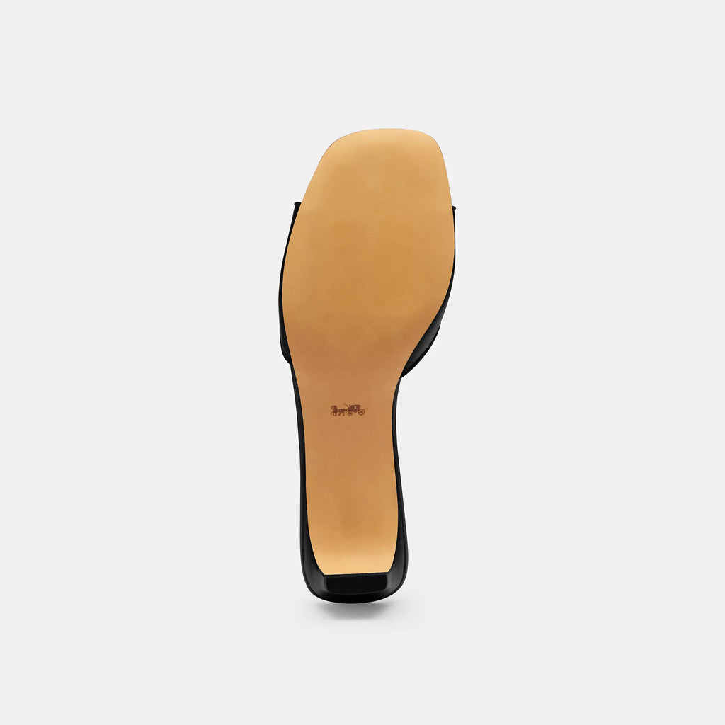 Coach Outlet Bow Kitten Heel Sandal