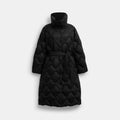 Coach Outlet Quilted Long Puffer
