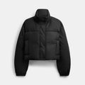 Coach Outlet Signature Cropped Puffer