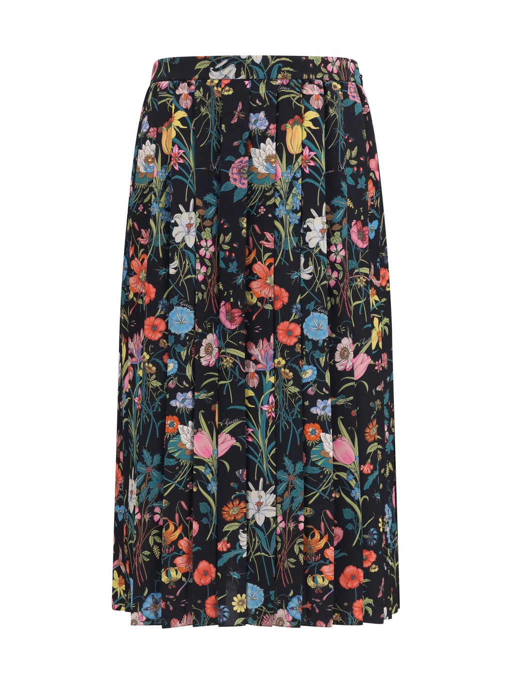 Gucci Flora Skirt — Black