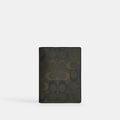 Coach Outlet Passport Card Case In Signature Camo Print