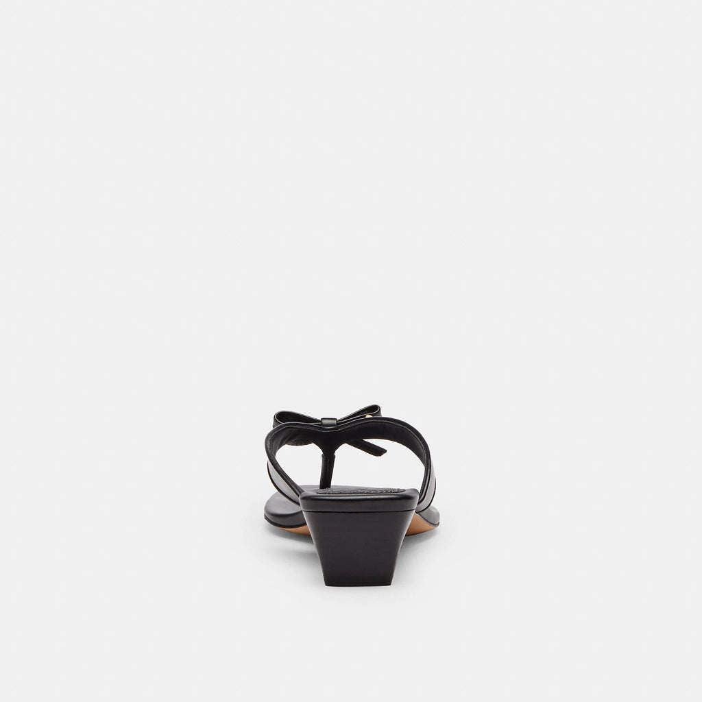 Coach Outlet Bow Thong Kitten Heel