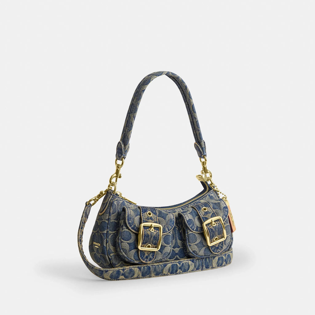Coach Outlet Ashton Bag In Signature Regenerative Cotton Denim