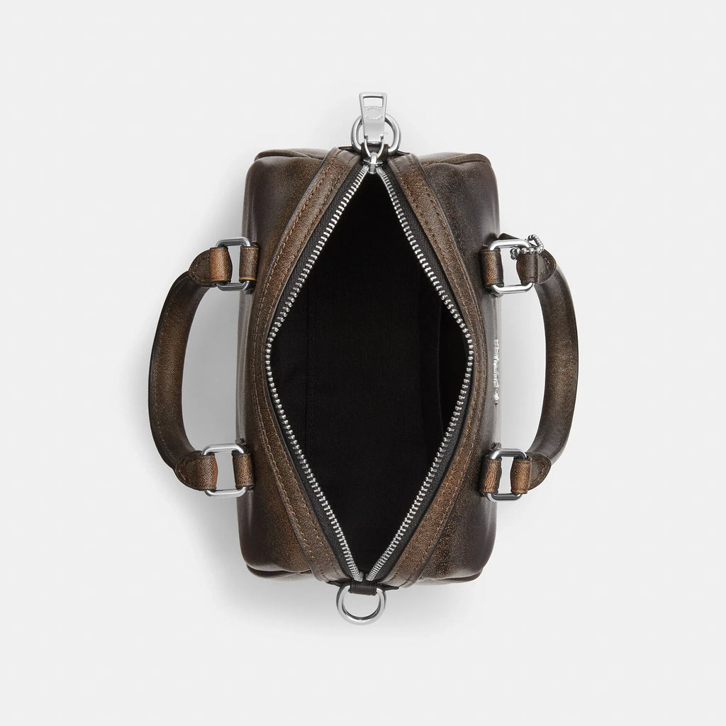 Coach Outlet Mini Rowan Crossbody Bag In Loved Leather