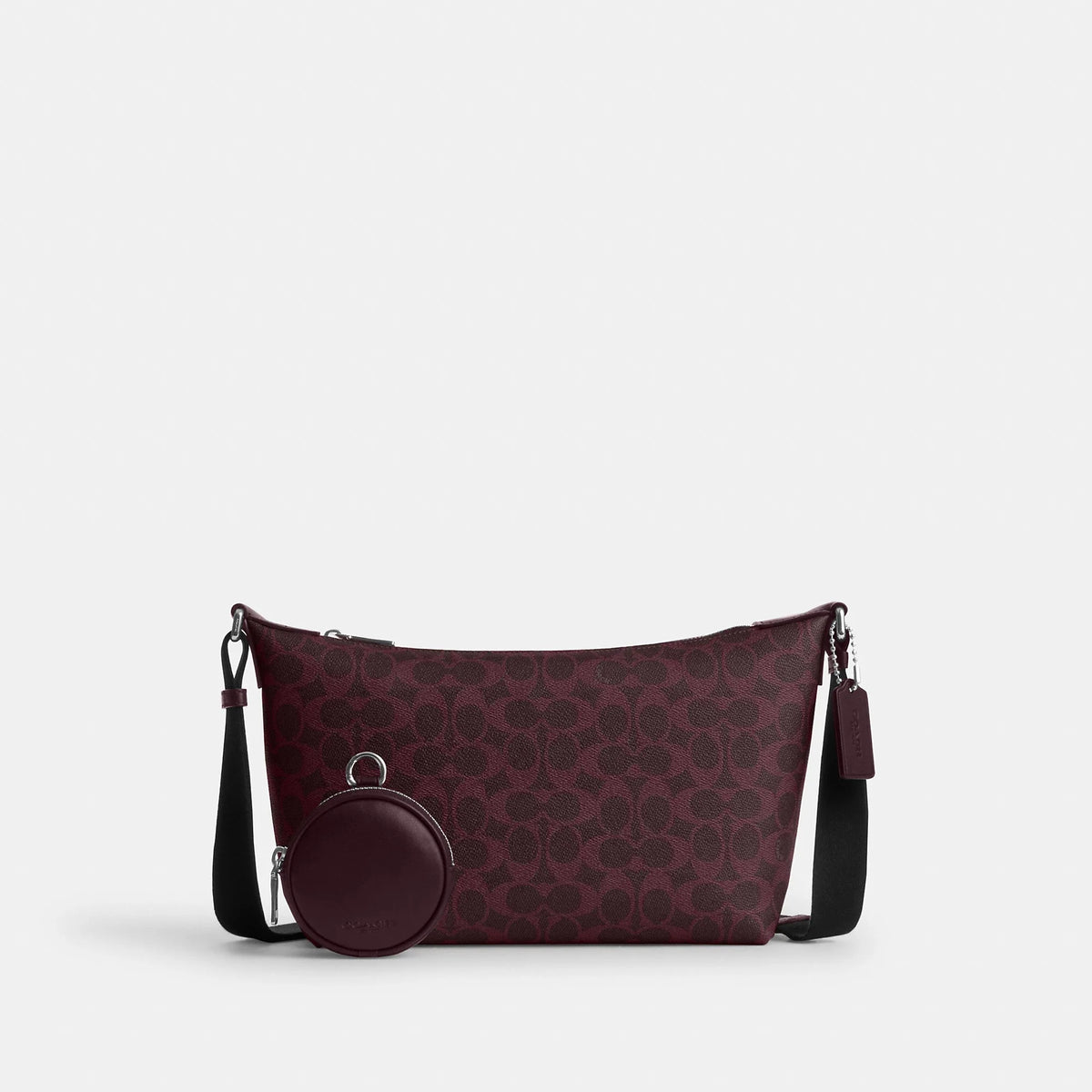 Coach Outlet Small Finn Crossbody Bag With Pouch In Signature Canvas
