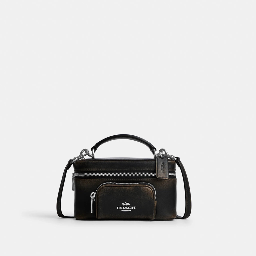 Coach Outlet Rainer Crossbody Bag 18 With Pocket In Loved Leather