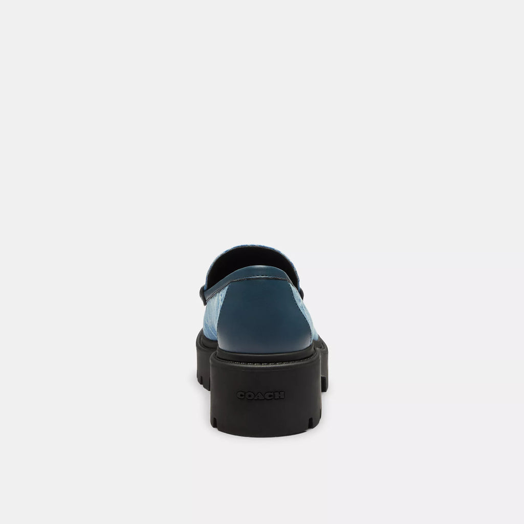 Coach Outlet Lucy Lug Sole In Signature Denim