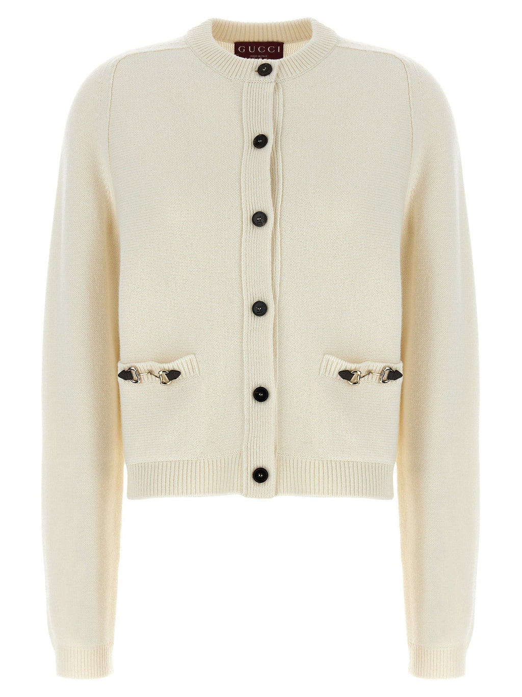 Gucci Morsetto Cardigan — Cream
