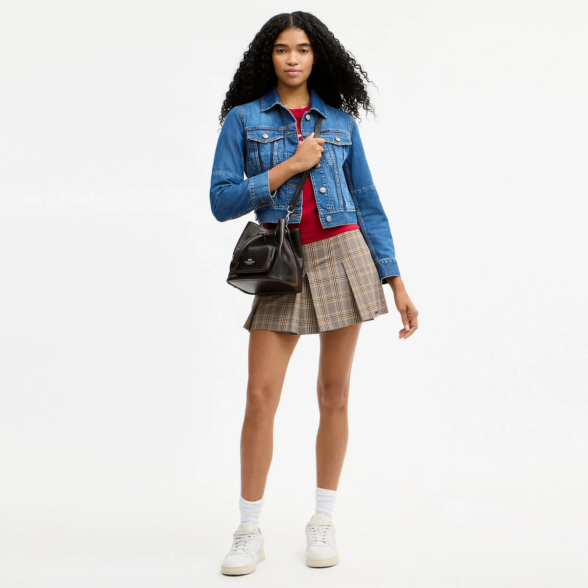 Coach Outlet Rowan Bucket Bag With Pocket In Loved Leather