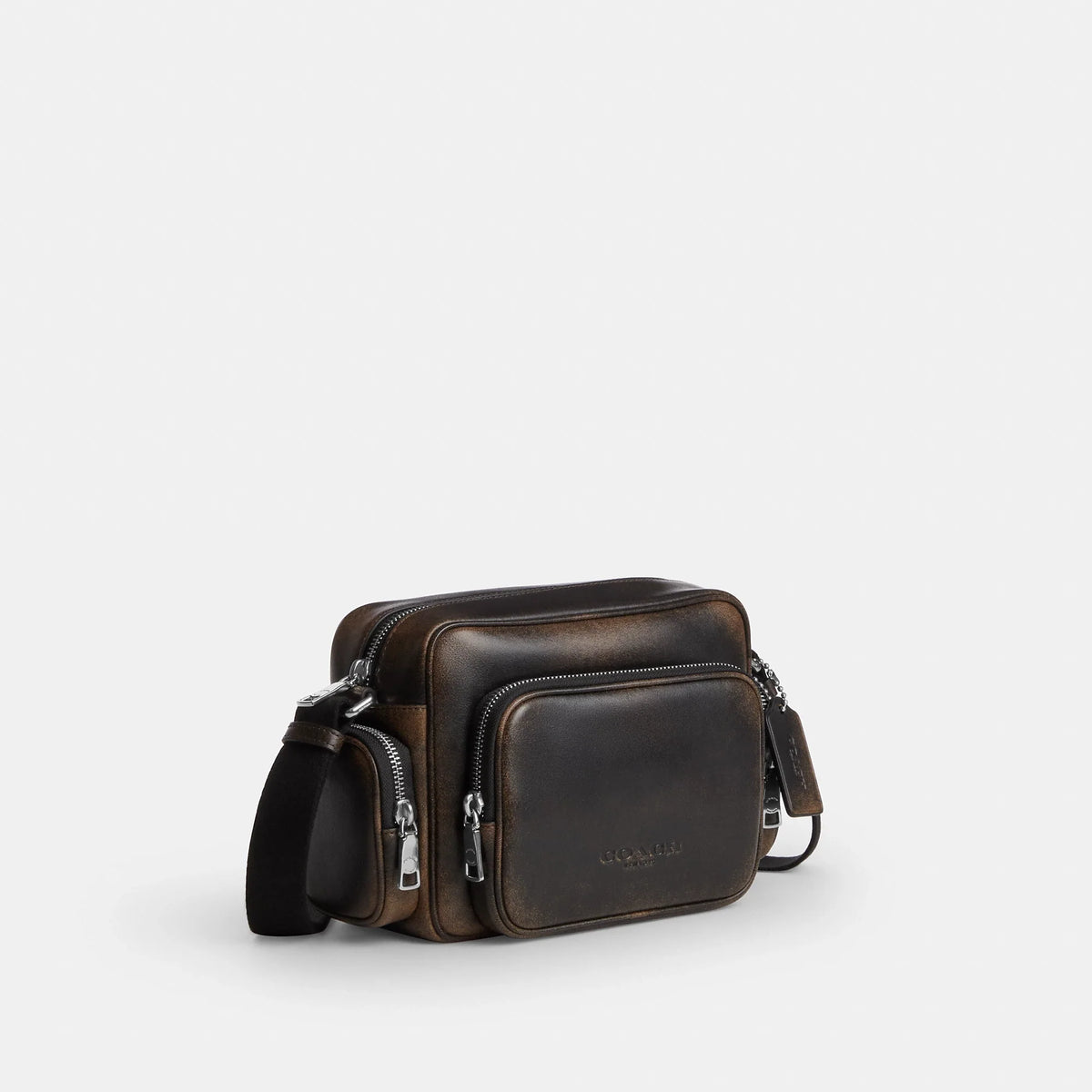 Coach Outlet Fletcher Crossbody Bag In Loved Leather