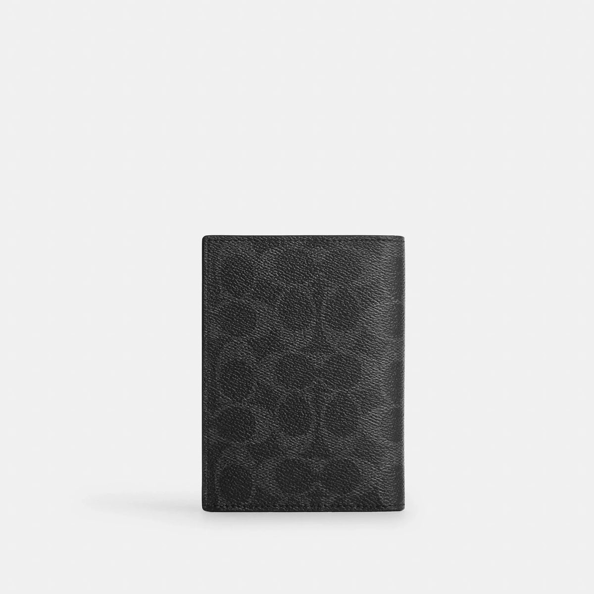 Coach Outlet Passport Card Case In Signature Canvas