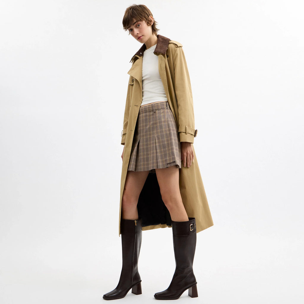 Coach Outlet Heeled Buckle Boot