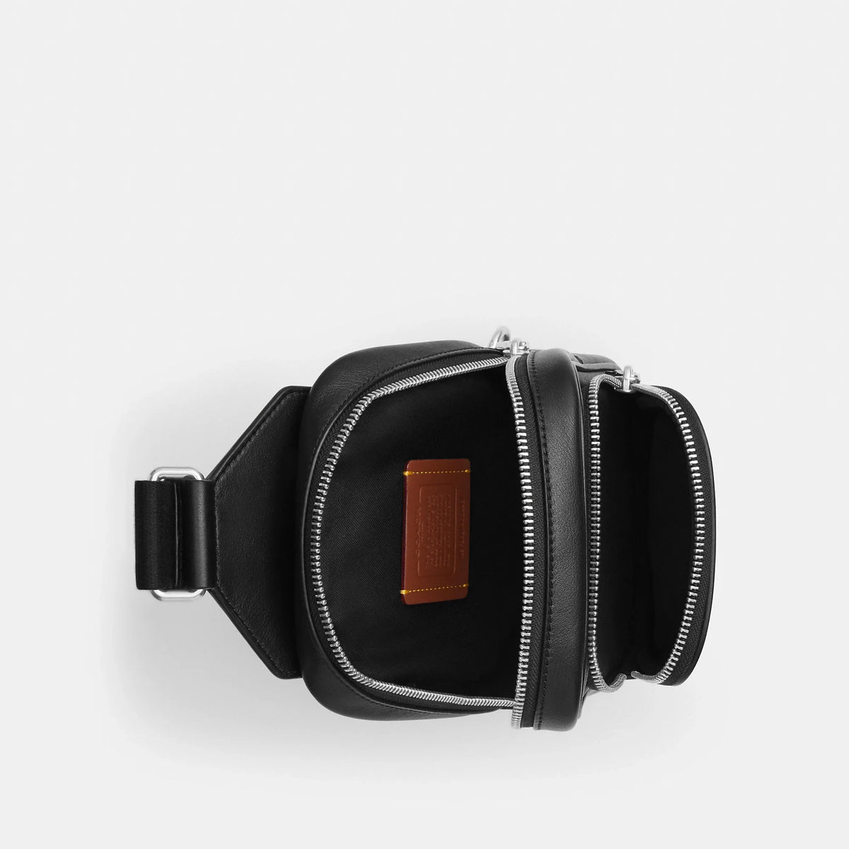 Coach Outlet Racer Sling Pack In Signature Canvas With Patches