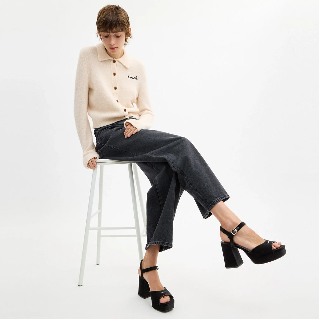 Coach Outlet Block Heel Sandal