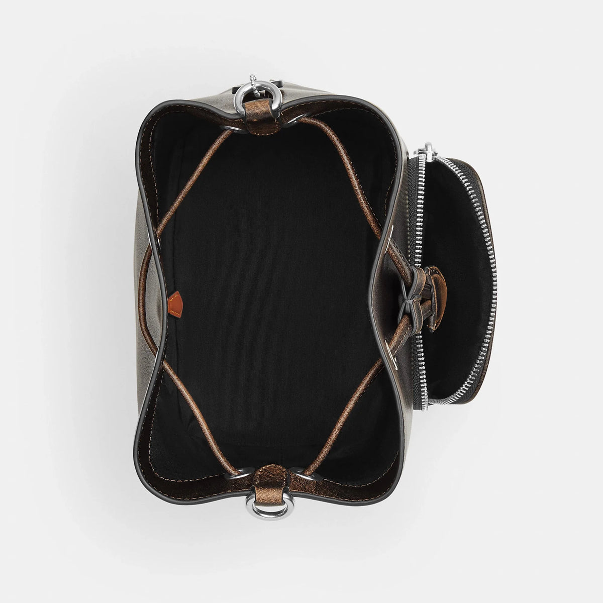 Coach Outlet Rowan Bucket Bag With Pocket In Loved Leather