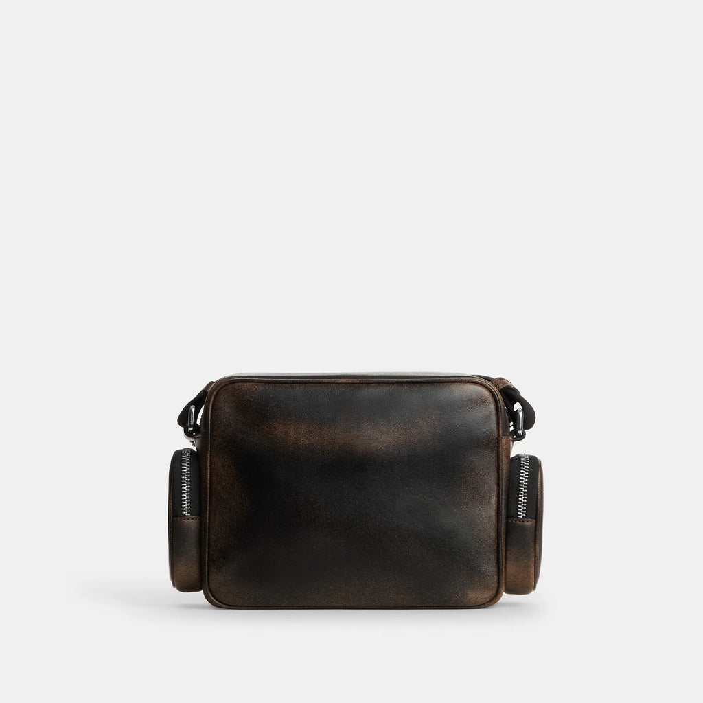 Coach Outlet Fletcher Crossbody Bag In Loved Leather