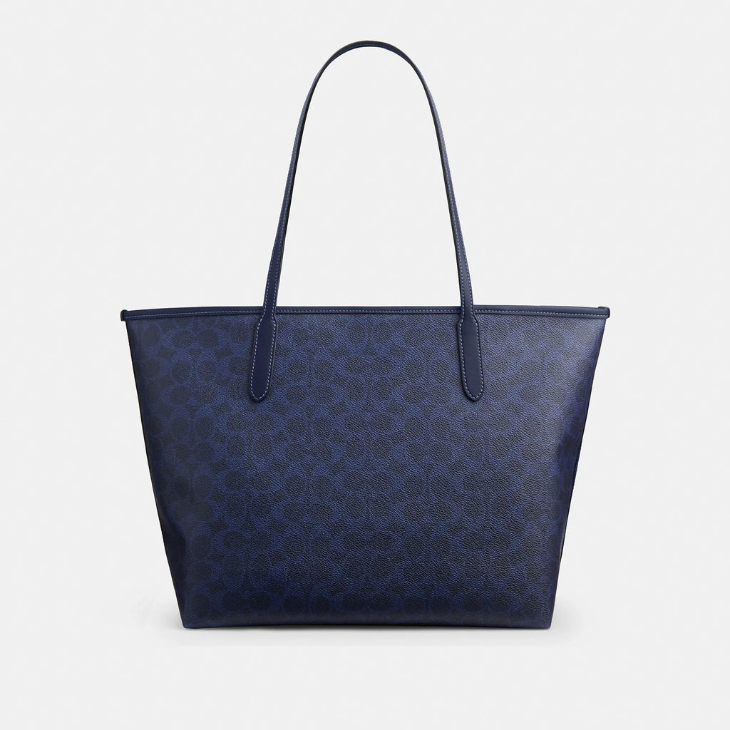 Coach Outlet City Tote Bag In Signature Canvas
