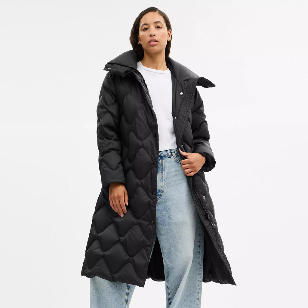 Coach Outlet Quilted Long Puffer