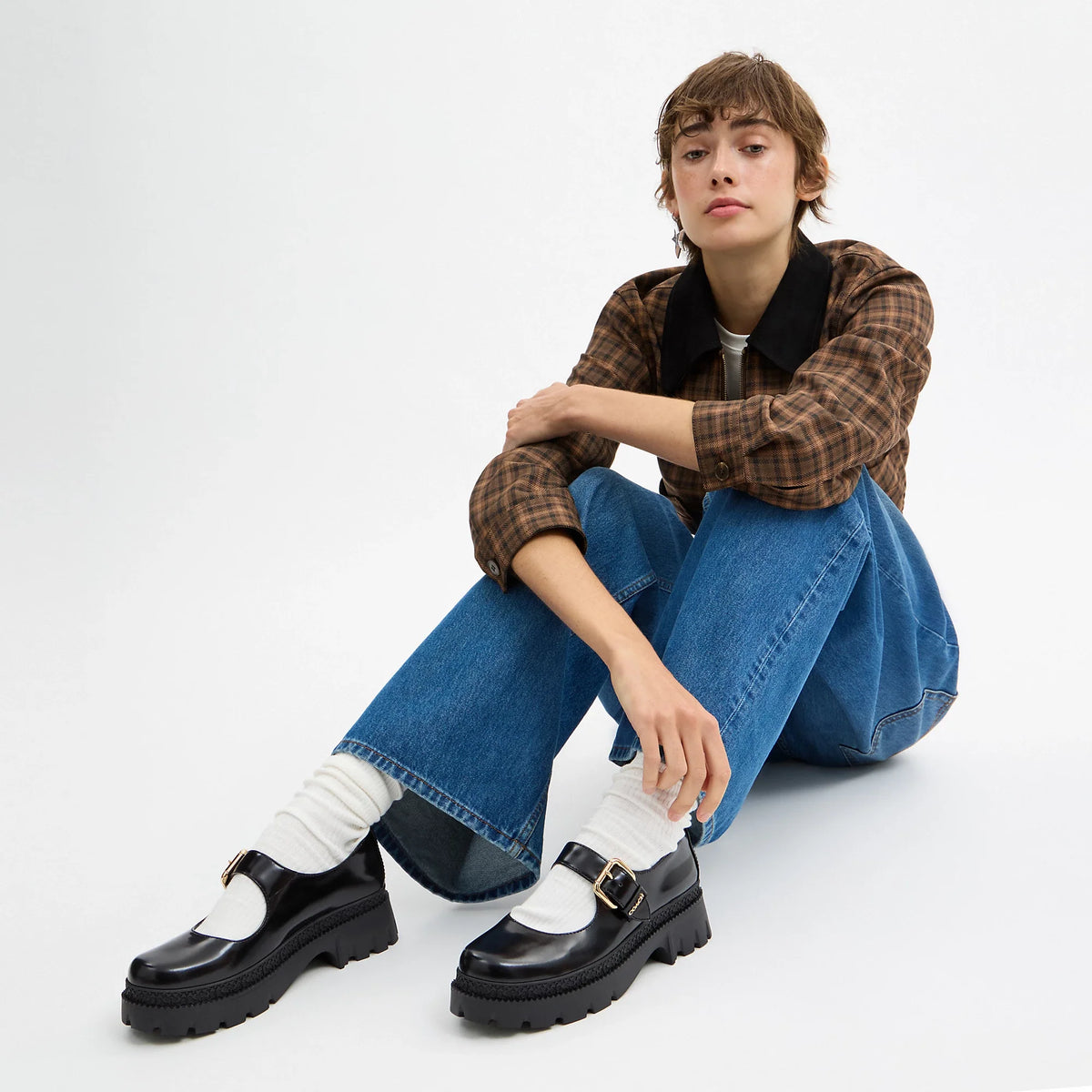 Coach Outlet Lucy Lug Sole Mary Jane