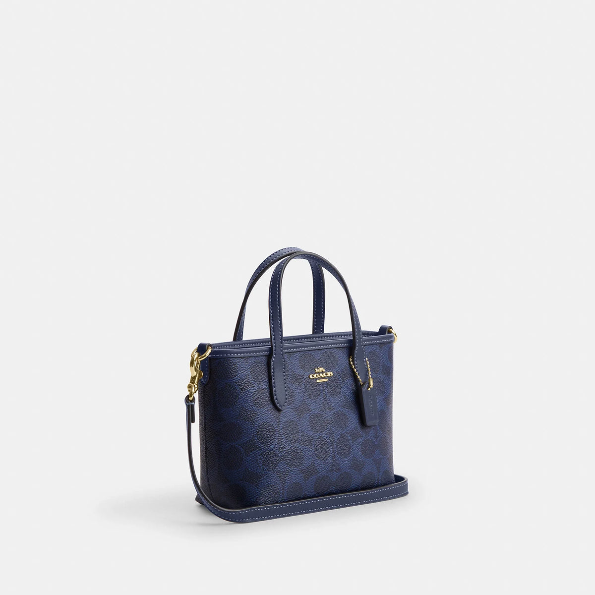 Coach Outlet City Mini Tote Bag In Signature Canvas