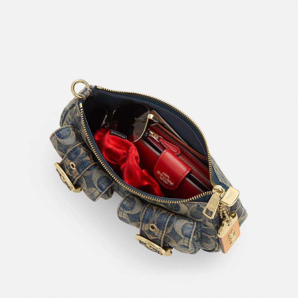Coach Outlet Ashton Bag In Signature Regenerative Cotton Denim