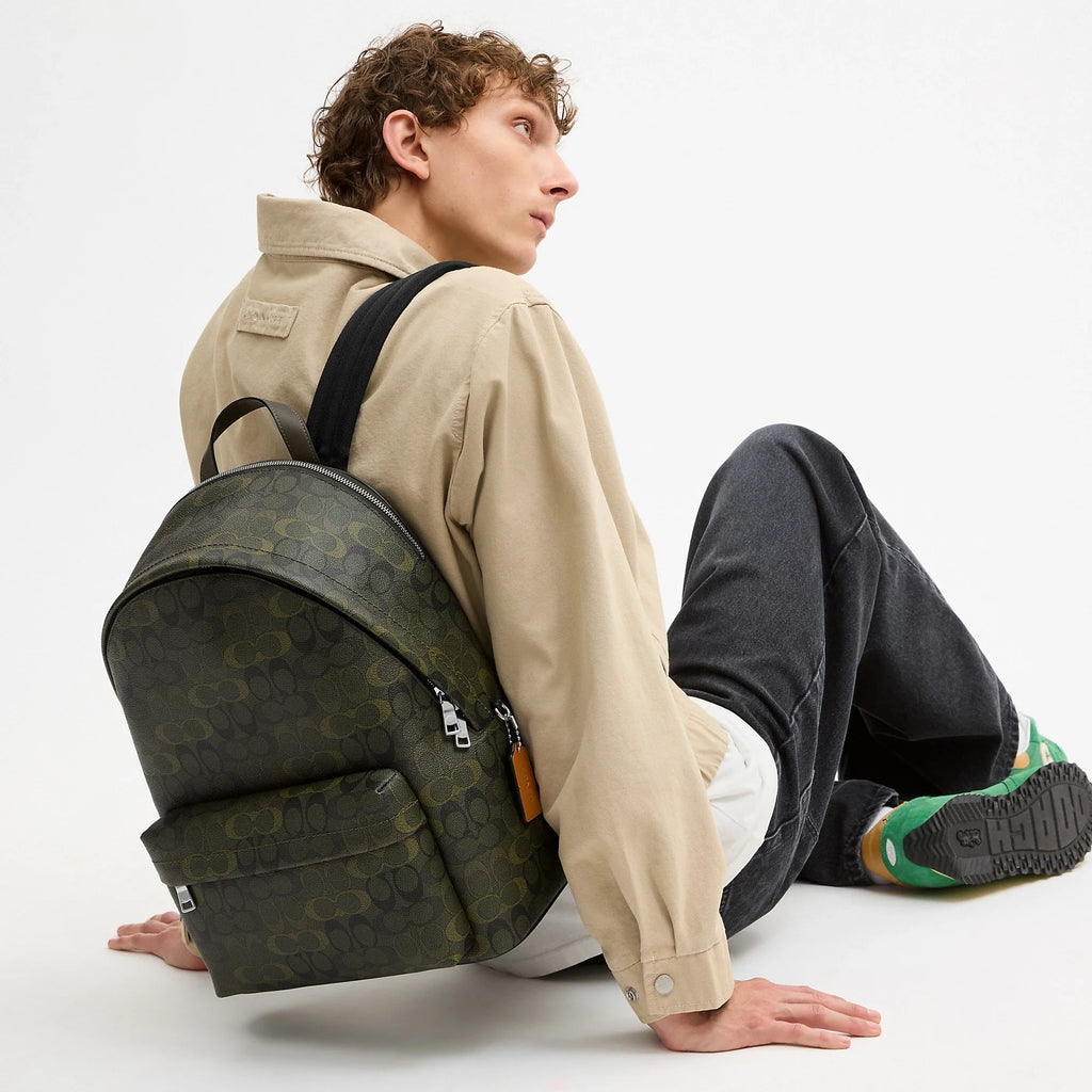 Coach Outlet Taylor Backpack In Signature Camo Print
