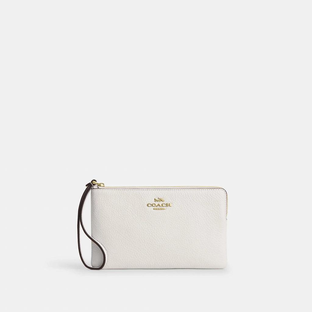 Coach Outlet Large Corner Zip Wristlet