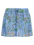 Gucci Flora Bermuda Shorts — Blue